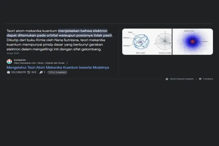 Featured Snippet – Tempatkan Kontenmu di Paling Atas!