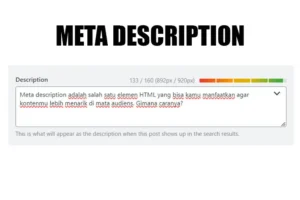 Meta Description – Buat Audiens Lebih Terpikat dengan Kontenmu!