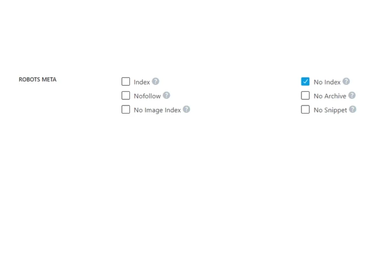 Noindex Tag – Tidak Semua Halaman Harus Muncul di SERP